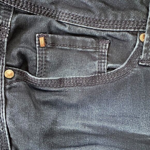 Hydraulic Super Skinny Bailey Low Rise Blue Jeans Size 14W - Picture 4 of 12